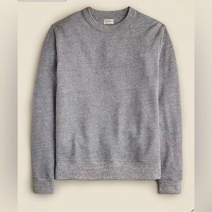 J.Crew NWOT Long-sleeve textured sweater-tee in heather nebula